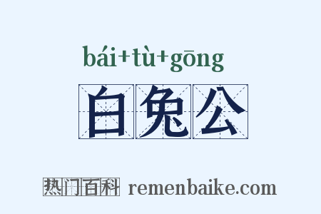 白兔公是什么意思的图片